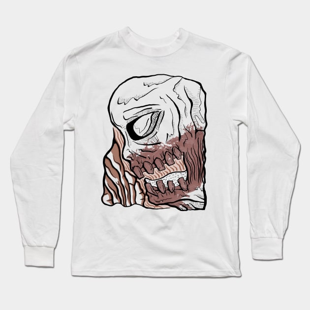 Zombie Long Sleeve T-Shirt by tralilulelo